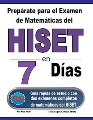 Prepárate para el Examen de Matemáticas del HISET en 7 Días