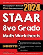 Hojas de trabajo de matemáticas de STAAR 8vo Grado