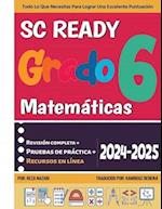 10 pruebas completas de práctica de matemáticas SC Ready Grado 6