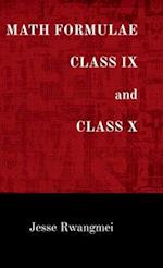 MATH FORMULAE CLASS IX and CLASS X