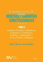 JURISPRUDENCIA SOBRE DERECHOS Y GARANTÍAS CONSTITUCIONALES. 1930-2023. TOMO II. Derechos sociales, educativos, culturales, económicos, políticos, ambi