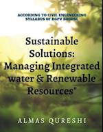 Sustainable Solutions