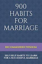 900 Habits for Marriage