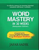 WORD MASTERY in 30 Weeks (Malayalam Edition)