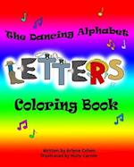 The Dancing Alphabet Letters Coloring Book 
