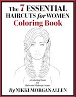 The 7 ESSENTIAL HAIRCUTS for WOMEN COLORING BOOK