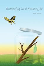 Butterfly in a Mason Jar 