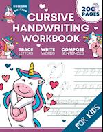 Cursive Handwriting Workbook for Kids