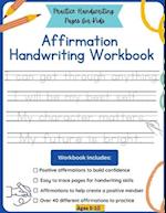 Affirmation Handwriting Workbook