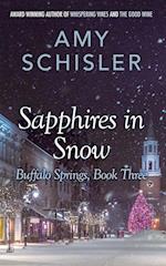 Sapphires in Snow 