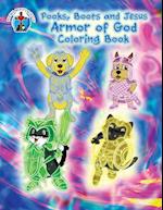 Pooks, Boots and Jesus Armor of God Coloring Book 