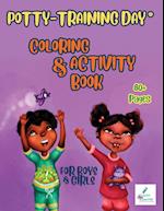 Potty-Training Day Coloring and Activity Book