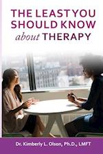 The Least You Should Know about Therapy 