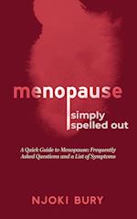 Menopause Simply Spelled Out 