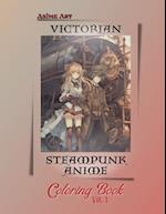 Anime Art Victorian Steampunk Anime Coloring Book Vol. 1 