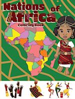 NATIONS OF AFRICA COLORING BOOK 