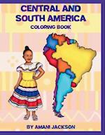 CENTRAL AND SOUTH AMERICA COLORING BOOK 