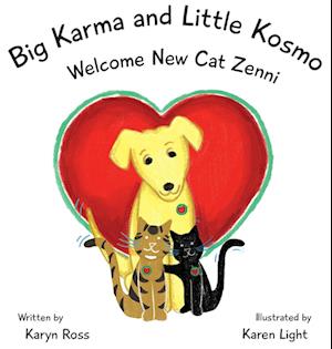 Big Karma and Little Kosmo Welcome New Cat Zenni