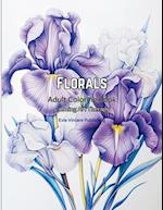 Florals Adult Coloring Book