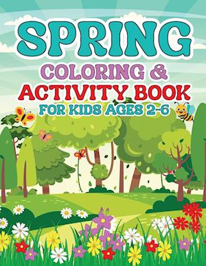 Spring Coloring & Activity Book