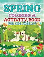 Spring Coloring & Activity Book