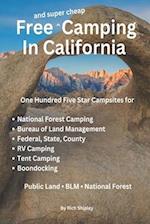 Free and Super Cheap Camping in California