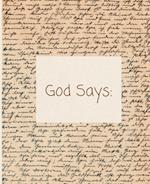 God Says Journal (Medium)