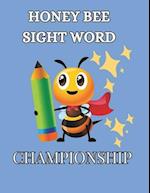 Honey Bee Sight Word Championship